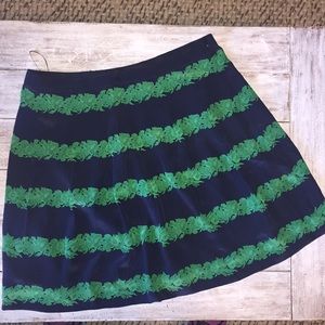 JCrew silk skirt